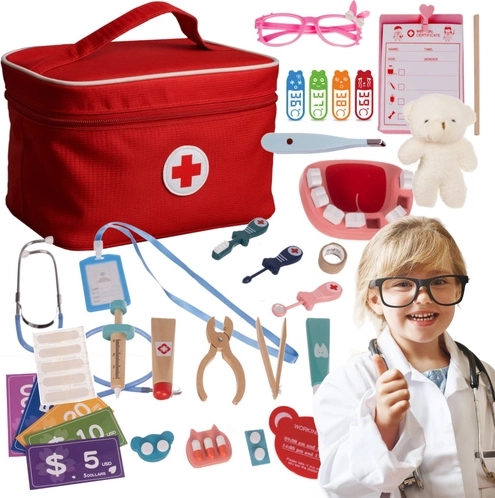 Set infantil de médico y dentista Kruzzel