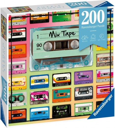 Puzzle Ravensburger diseño de casete 200 piezas