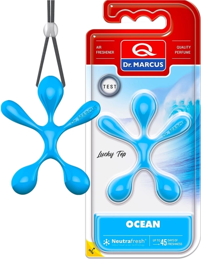 Dr. Marcus Lucky Top ambientador para coche Ocean