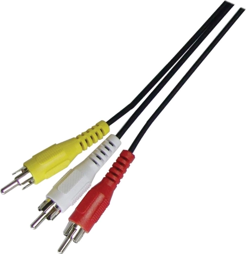 Cable de audio Sencor 3× RCA a 3× RCA, 1,5 m