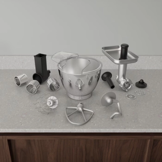 Amplio conjunto de accesorios para mayor versatilidad