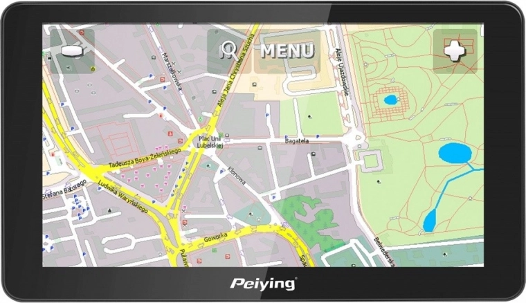 Navegador GPS PEIYING Alien con mapa de Europa de 7"
