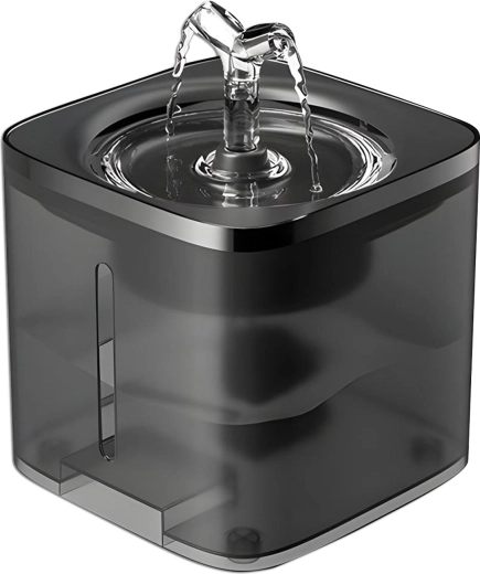 Fuente automática de agua para gatos y perros de 2 l