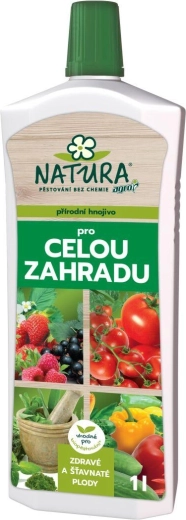 Natura fertilizante líquido para todo el jardín 1 l
