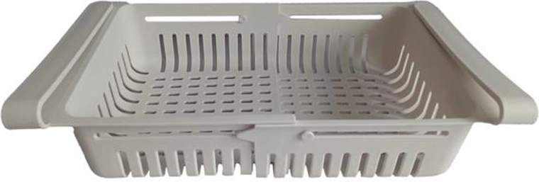 Organizador de plástico extraíble para nevera 28,5 × 16,2 × 7,5 cm