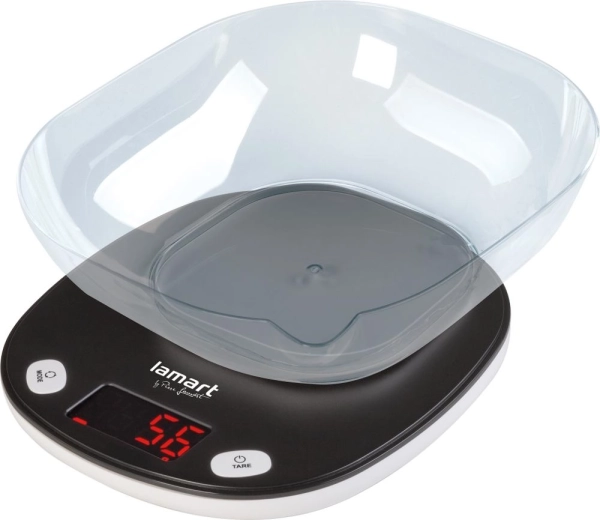 Báscula de cocina con bol Pezo Lamart