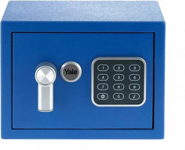 Caja fuerte básica Value mini azul