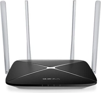 Mercusys AC12 AC1200 router Wi‑Fi de doble banda (1× WAN, 3× LAN)