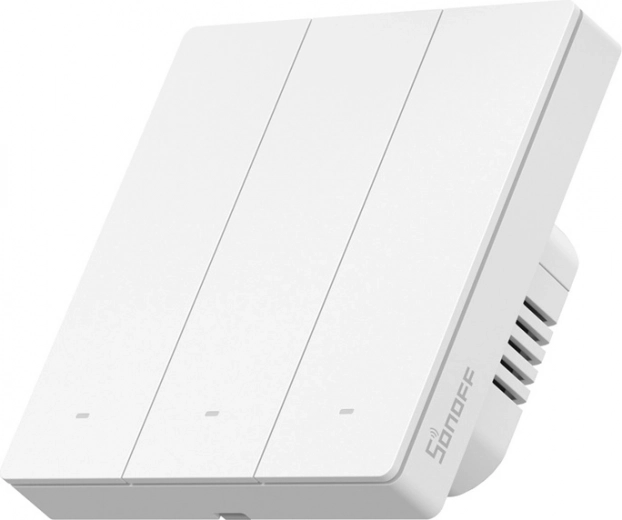 Interruptor inteligente táctil de pared Zigbee de 3 canales SONOFF ZBM5 86W