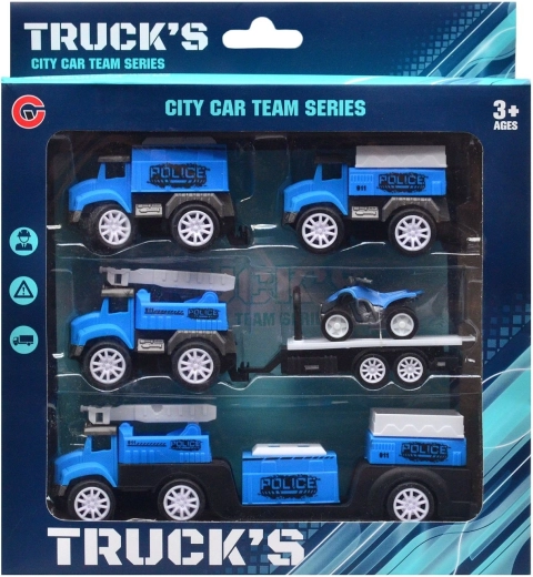 Set de vehículos policiales