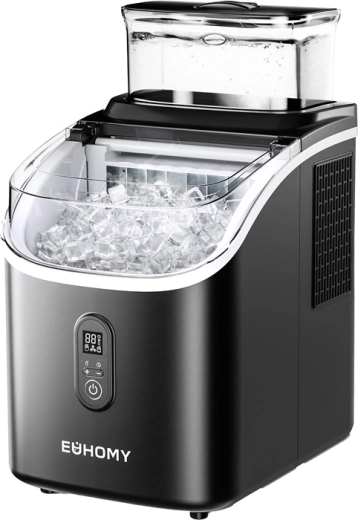 Euhomy IM005 fabricador compacto de cubitos de hielo 15,4 kg/día negro
