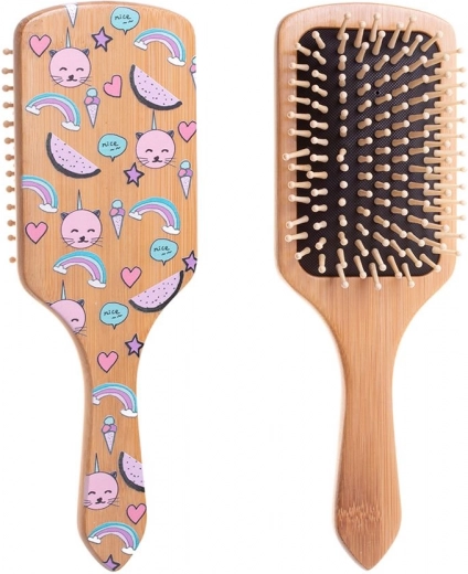Cepillo infantil de madera para el pelo Nice