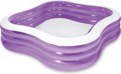 Piscina hinchable con paredes anchas