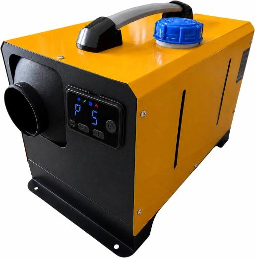 Calefacción portátil de aire caliente a gasóleo 8 kW 12/24 V (set)