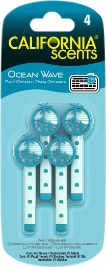 Varillas aromáticas para la ventilación California Scents Ocean Wave