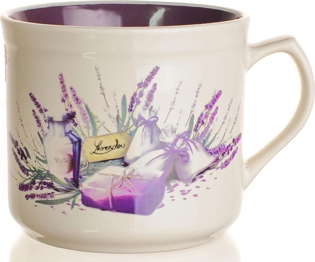 Taza de cerámica Big Lavender 630 ml