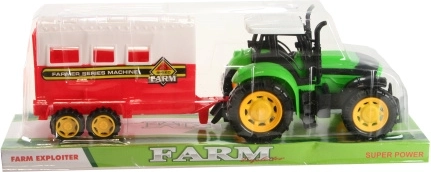 Tractor con remolque para caballos, de inercia