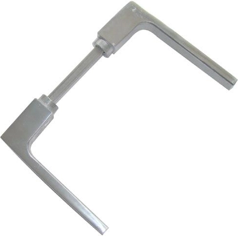 Manilla de puerta de aluminio – juego de 2 pares