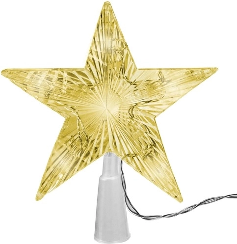 Estrella helada para árbol de Navidad RUHHY