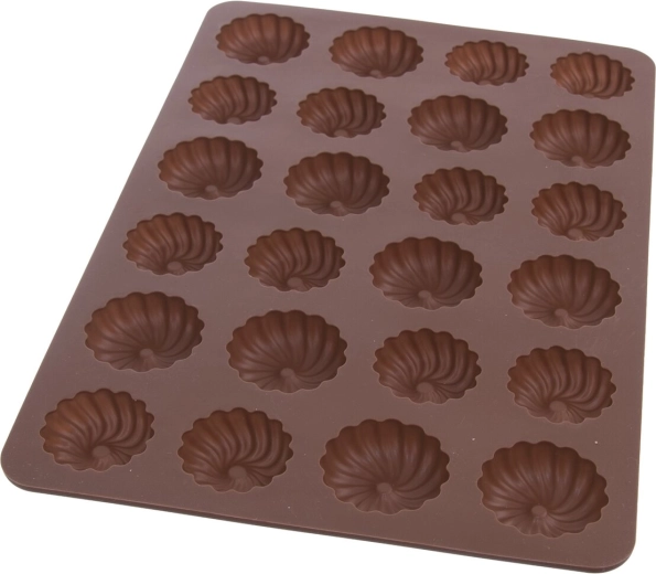 24 galletas con forma de flor a la vez