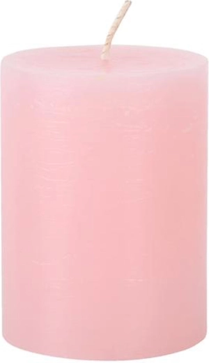 Vela rústica Provence 10 cm – rosa