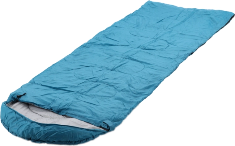 Saco de dormir turístico 220 × 75 cm azul oscuro