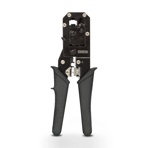 Alicates para crimpar, pelar y cortar conectores modulares