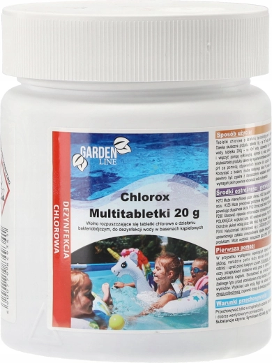 Multitabletas para piscina CHLOROX 20 g, 400 g