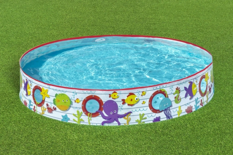 Piscina autoportante sin estructura
