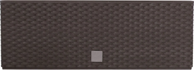 Jardinera de plástico efecto ratán con inserto 39,5 cm – umbra