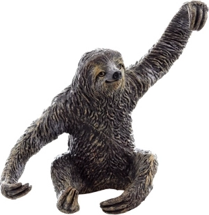 Figura de plástico de perezoso 8 cm