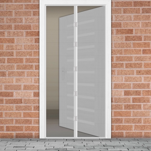 Cortina magnética para puertas contra insectos