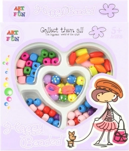 Cuentas de madera – set para hacer pulseras