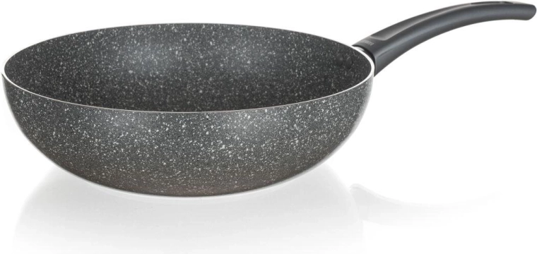 Sartén wok 28 cm GRANITE con superficie antiadherente, para inducción