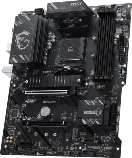 Plataforma gaming moderna con PCIe 4.0