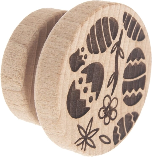 Sello de madera para masa con motivo de Pascua