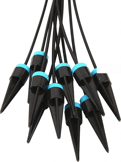 Caudal ajustable para cada planta