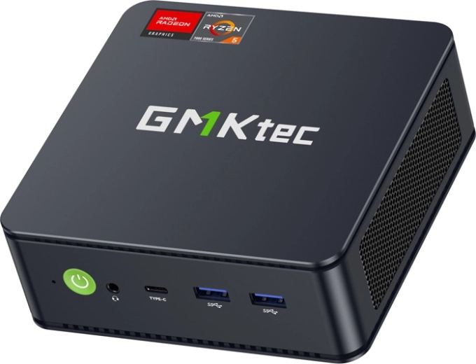 Mini PC GMKtec M6 Ultra con AMD Ryzen 5 7640HS, 32 GB de RAM y SSD de 1 TB, Windows 11 Pro