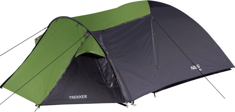 Tienda de campaña turística NILS Camp Trekker verde (4 personas)