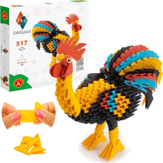 Alexander kit creativo Origami 3D gallo