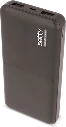 Powerbank Setty 10000 mAh negra