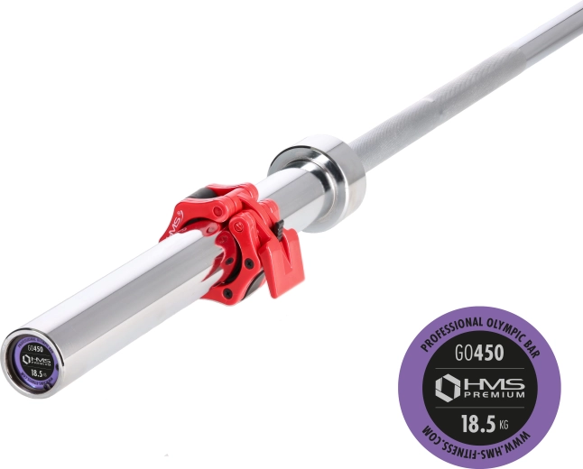 Barra olímpica HMS PREMIUM GO450 220 cm, diámetro 50 mm