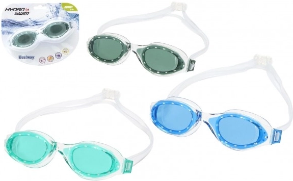 Gafas de natación para adolescentes con protección UV y correa de silicona ajustable, 15 cm