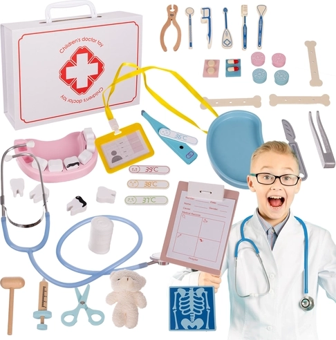 Set de doctor infantil Kruzzel XXL