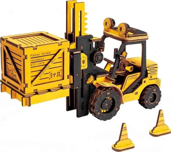 Rompecabezas 3D de madera carretilla elevadora ROBOTIME