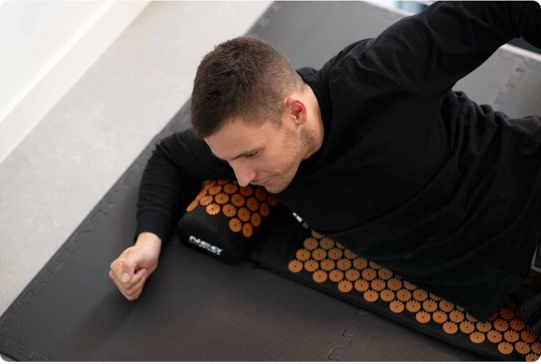 Rosetas de acupresión densas para una estimulación intensa