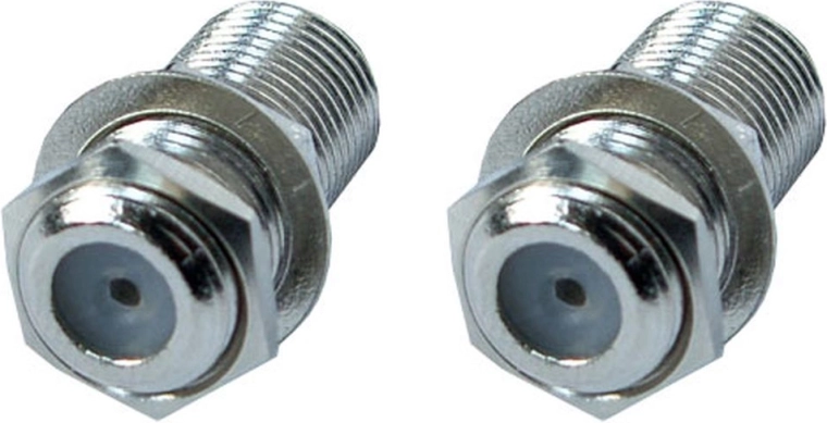 Solight conector de antena F hembra – F hembra (2 unidades)