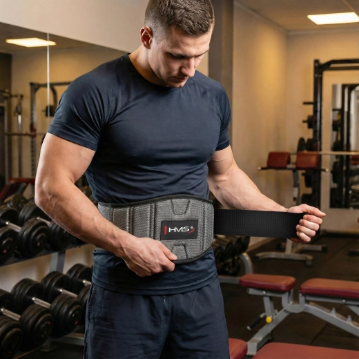 Soporte lumbar estable en ejercicios pesados