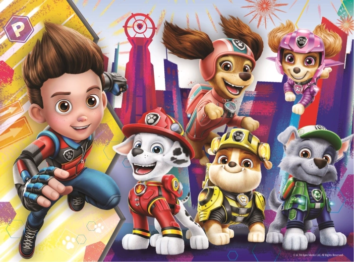 Puzle PAW PATROL: la película – equipo bien compenetrado, 30 piezas