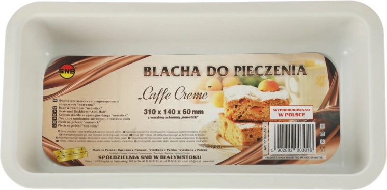 Molde para hornear Caffe Creme 31 × 14 cm con revestimiento antiadherente